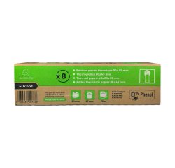 Bobines Caisses Exacompta 40766E - l 80 mm x L 28 m, Ø 45 mm - paquet de 8