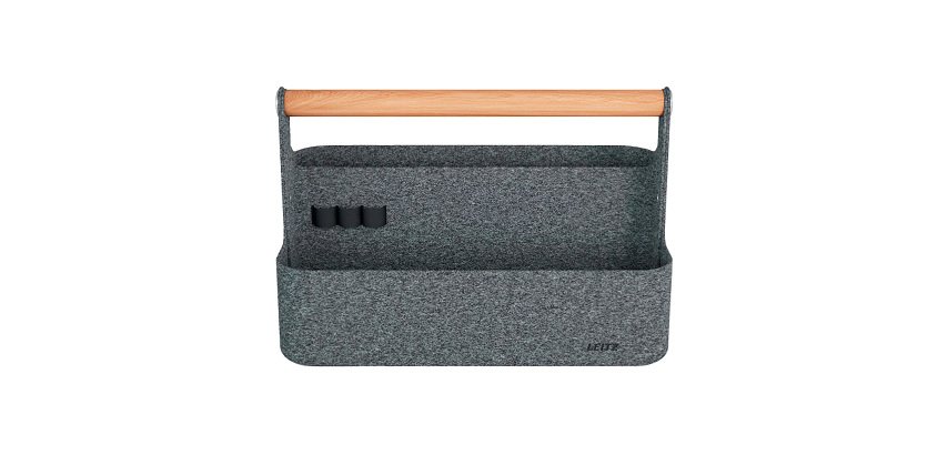 Organiseur de bureau portable Leitz avec poignée – 2 compartiments