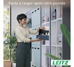 Draagbare bureaubladorganizer van Leitz met handvat – 4 compartimenten