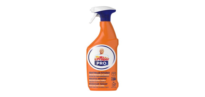Mr. Proper Pro Dégraissant Puissant pour usage professionnel – Spray 800 ml