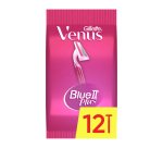 Rasoirs jetables pour femmes Gillette Blue II Plus – Sachet de 8 + 4