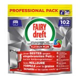 Capsules lave-vaisselle Fairy Professional Platinum Plus – 102 doses