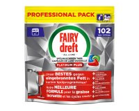 Fairy Professional Platinum Plus Geschirrspülkapseln – 102 Dosen