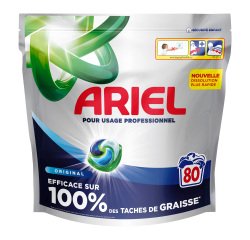 Lessive Ariel Professional All in 1 Régulier – 80 Pods