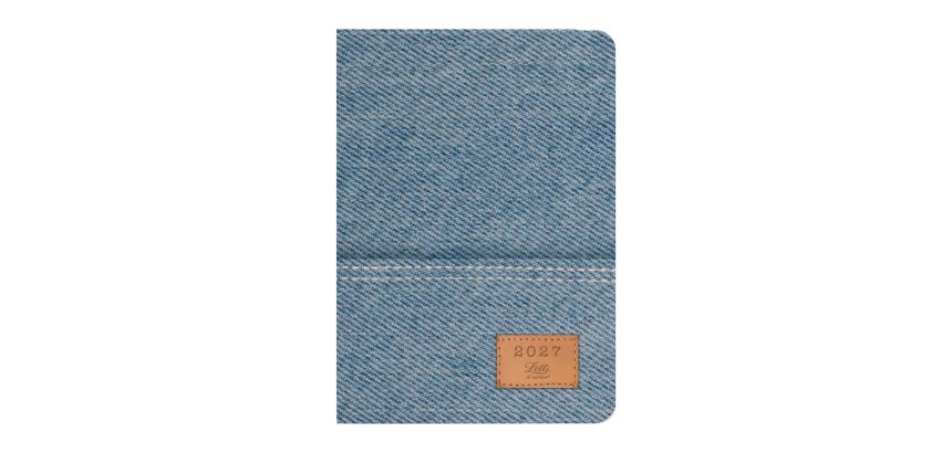 Denim A6 Agenda Settimanale 2027