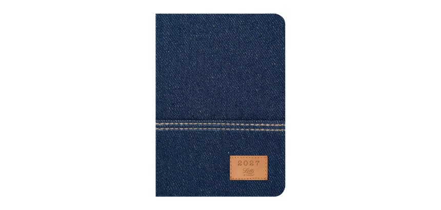 Denim A6 Agenda Settimanale 2027