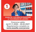 Registratori Protocollo dorso 8 cm Oxford Esselte in cartone 2 anelli A4 6 pezzi in colori assortiti Color Mix 2