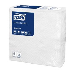 Tork Serviette Lunch, blanc 1pli