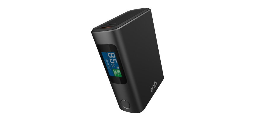 <p>Externe batterij T'nB Smart Power 10.000 mAh – Snelladen 45 W met TFT-scherm</p>