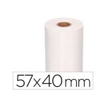 Rollo sumadora q-connect termico 57x40x11 mm 58 gr sin bisfenol a
