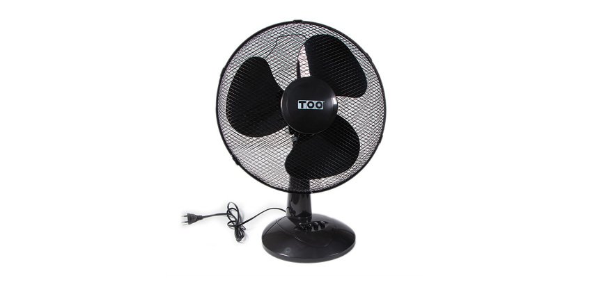 Ventilateur de bureau Ø 40 cm – 45 W, noir