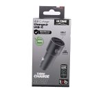 Chargeur allume-cigare voiture USB-C + USB-A 48 W T'nB – Charge rapide double port