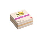 Notes repositionnables couleur Neutrality Super Sticky Post-it 76 x 76 mm - bloc de 355 feuilles