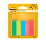 Marque-pages papier couleurs Good Vibes Post-it - distributeur de 50 feuilles