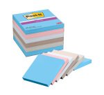 Notes repositionnables couleurs Simply Serene Super Sticky Post-it 76 x 76 mm - bloc de 90 feuilles