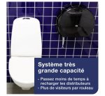 Distributeur papier toilette rouleau Maxi-Jumbo Tork T1 plastique