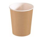 Bicchieri in carta avana 160ml/190ml Bibo 50 pezzi