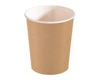 Bicchieri in carta avana 160ml/190ml Bibo 50 pezzi