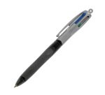 Stylo bille rétractable Bic Grip 4 couleurs classiques