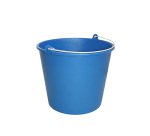 Cubo de cristalero redondo 6L con asa metálica