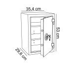 Hartmann fireproof safe model 60 - key lock