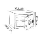 Hartmann fireproof safe model 30 - electronic lock