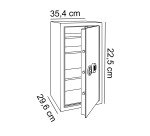 Fire-resistant Hartmann safe model 80 - electronic lock