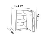 Hartmann fireproof safe model 60 - electronic lock