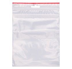 Sachet à fermeture Zip transparent 150 x 180 mm - 50 microns - Carton de 1000