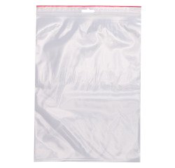 Sachet à fermeture Zip transparent 230 x 320 mm - 50 microns - Carton de 1000