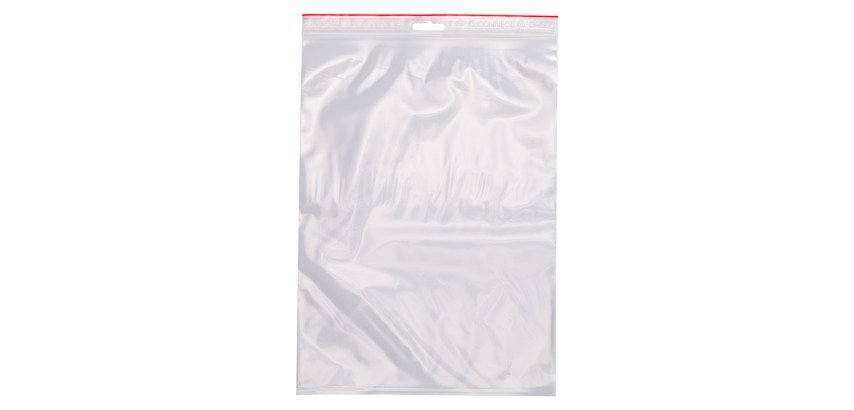 Sachet à fermeture Zip transparent – 50 microns – Carton de 1000
