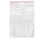Sachet Zip transparent 170 x 230 mm avec bande d'écriture - 50 microns - Carton de 1000
