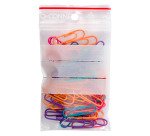 Sachet Zip transparent 60 x 80 mm avec bande d'écriture - 50 microns - Carton de 1000