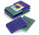 Almohadillas de limpieza Inox 14 x 9 cm - pack de 6