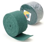 Rollo de fibra verde abrasiva estandar Industel  13 x 600 cm
