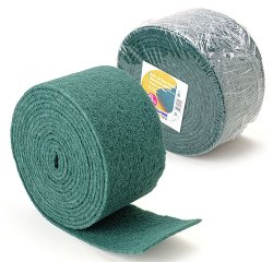 Rollo de fibra verde abrasiva estandar Industel  13 x 600 cm
