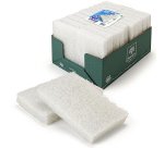 Estropajo blanco Indusdel 16 x 9.5 cm - pack de 20