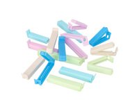 Clip de fermeture pour sacs de congélation et sachets - Assortiment de 15