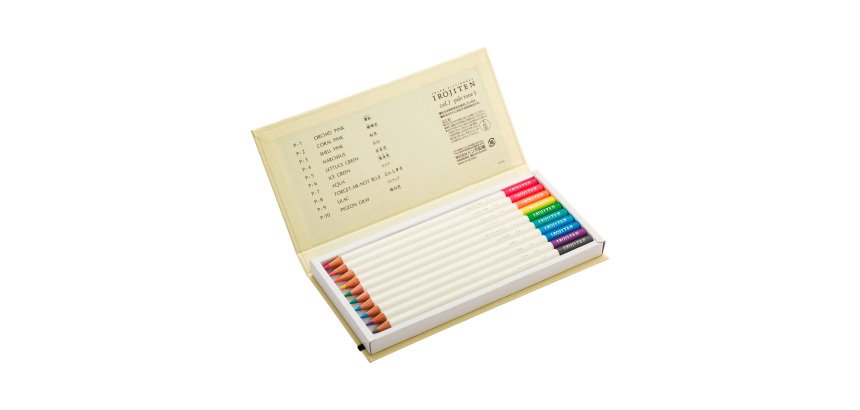 Tombow IROJITEN Colored Pencils Volume 1 Pale Tone I – Set of 10