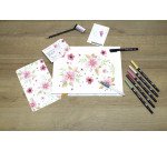 Tombow Floral Watercolor Set with ABT Dual Brush Pens