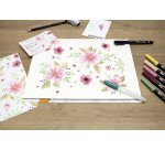 Tombow Floral Watercolor Set with ABT Dual Brush Pens