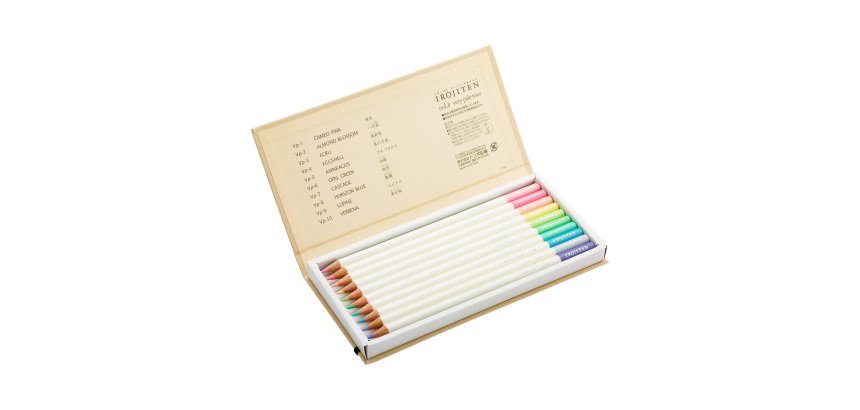 Tombow IROJITEN Colored Pencils Volume 8 Very Pale Tone III – Set of 10