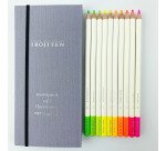 Tombow IROJITEN Colored Pencils Volume 7 Fluorescence I – Set of 10