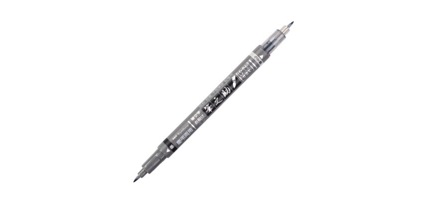Soft brush dual-tip Fudenosuke Brush Pen Tombow