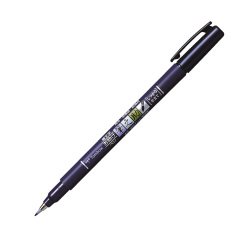 Feutre pinceau dure Fudenosuke Brush Pen Tombow, noir