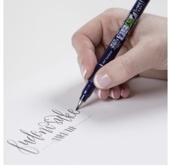 Feutre pinceau dure Fudenosuke Brush Pen Tombow, noir