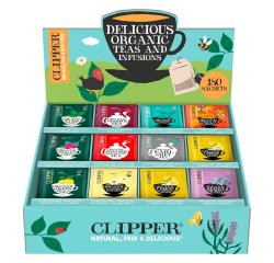 Entdeckungsset Bio-Tees und -Aufgüsse Clipper – 180 Beutel