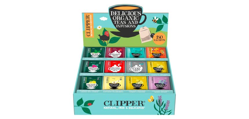 Coffret découverte Thés et Infusions Bio Clipper – 180 sachets
