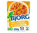 Creole Recipe Organic Veggie Cooked Rice Bjorg - 250 g Sachet