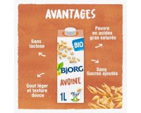 <em>Biologische haver plantaardige drank Bjorg 1 L - 6 pakken</em>
